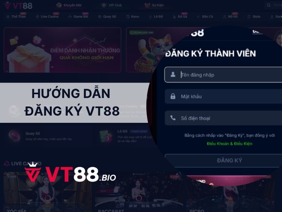 Đăng ký VT88