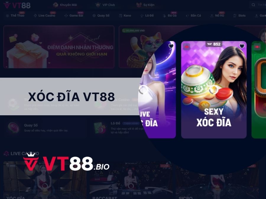 game xóc đĩa đổi thưởng vt88